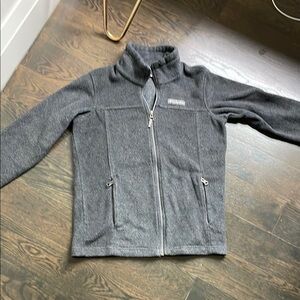 Columbia Gray Full-Zip Jacket boys 10/12